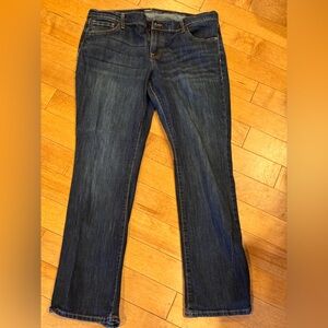 Old Navy Dark Blue Straight Leg Jeans